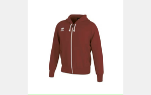Sweat à capuche avec zip